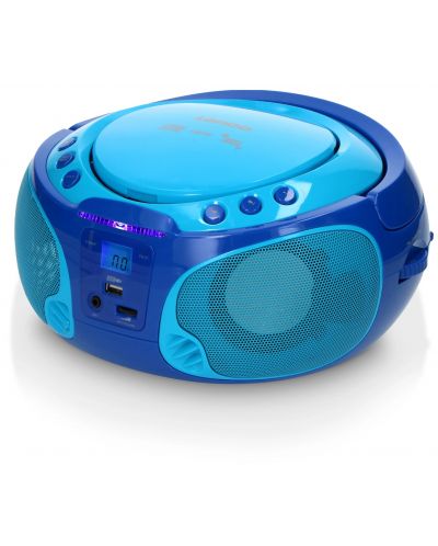 CD player Lenco - SCD-650BU,μπλε - 4