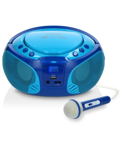 CD player Lenco - SCD-650BU,μπλε - 1