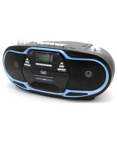 CD player  Trevi - CMP 574, μαύρο/μπλε - 4