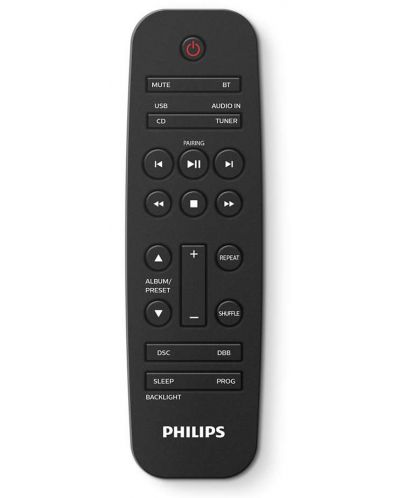 CD player Philips - AZ700T, μαύρο/γκρι - 3
