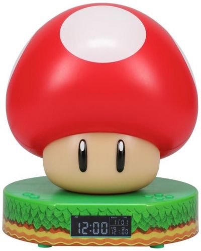 Ρολόι Paladone Games: Super Mario Bros. - Super Mushroom - 1