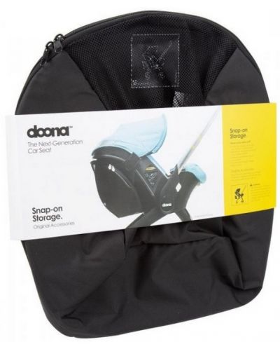 Τσάντα καροτσιού Doona - Snap On Storage,μαύρο - 3
