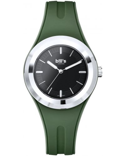 Ρολόι  Bill's Watches Twist - Khaki Green & Camel - 4
