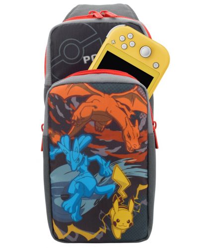 Τσάντα HORI Adventure Pack - Charizard, Lucario & Pikachu (Nintendo Switch/OLED/Lite) - 5