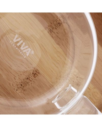 Φλιτζάνι τσαγιού με πιατάκι Viva Scandinavia - Classic, 250 ml, μπαμπού και γυαλί - 4