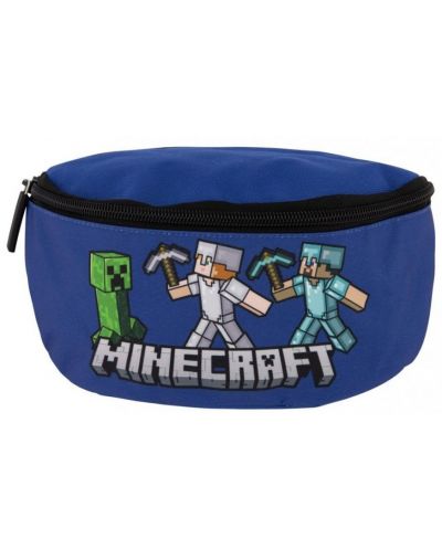 Τσάντα μέσης  Minecraft - Blue - 1