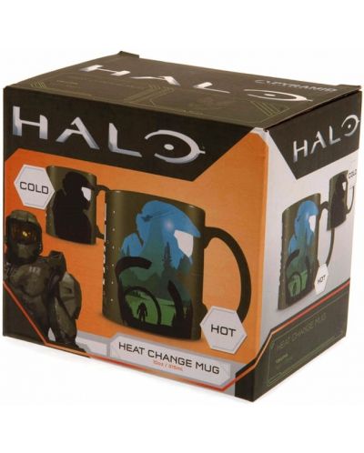 Κούπα με θερμικό εφέ Pyramid Games: Halo - Master Chief - 5