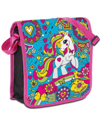 Τσάντα χρωματισμού Grafix - Pony, με 4 μαρκαδόρους - 3