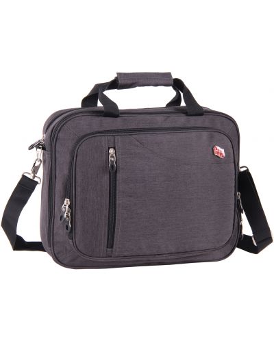Τσάντα φορητού υπολογιστή Pulse Casual - Cationic, 15.6", Γκρι - 1