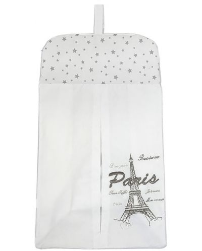 Τσάντα με πάνες Bambino Casa - Paris, Bianco - 1
