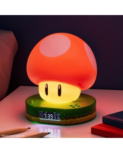 Ρολόι Paladone Games: Super Mario Bros. - Super Mushroom - 3