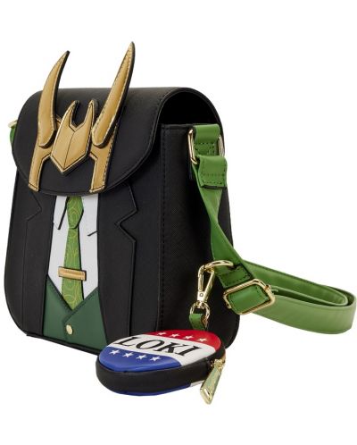 Τσάντα Loungefly Marvel: Loki - Loki For President Cosplay - 2