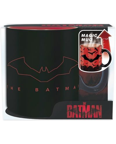 Κούπα με θερμικό εφέ ABYstyle DC Comics: Batman - The Batman, 460 ml - 3