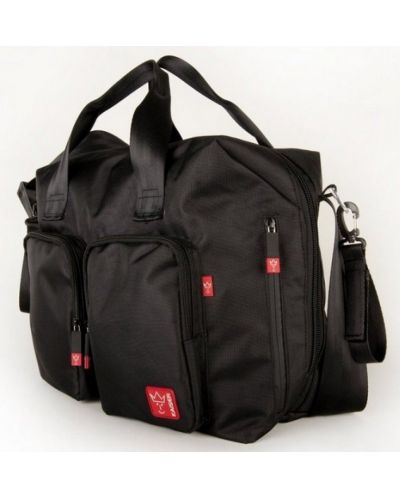 Τσάντα με θήκη για φορητό υπολογιστή Kaiser Worker -μαύρο - 1