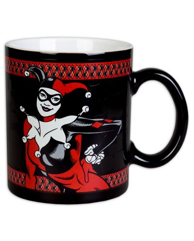 Κούπα με θερμικό εφέ GB eye DC Comics: Harley Quinn - Psychotic - 1