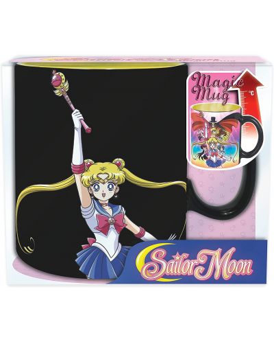 Κούπα με θερμικό εφέ ABYstyle Animation: Sailor Moon - Characters, 460 ml - 4