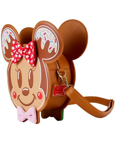 Τσάντα Loungefly Disney: Mickey and Minnie - Gingerbread Cookie - 3