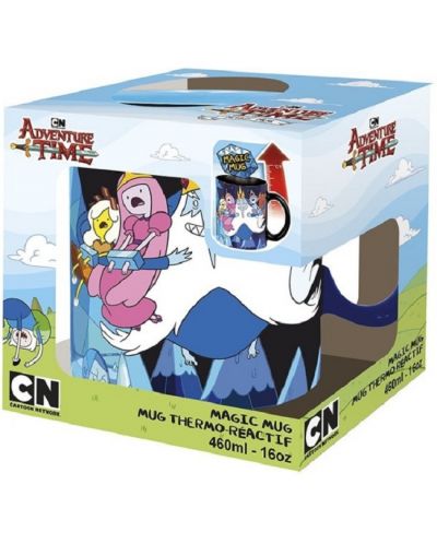 Κούπα με θερμικό εφέ   ABYstyle Animation: Adventure Time - Ice King & Princesses, 460 ml - 3
