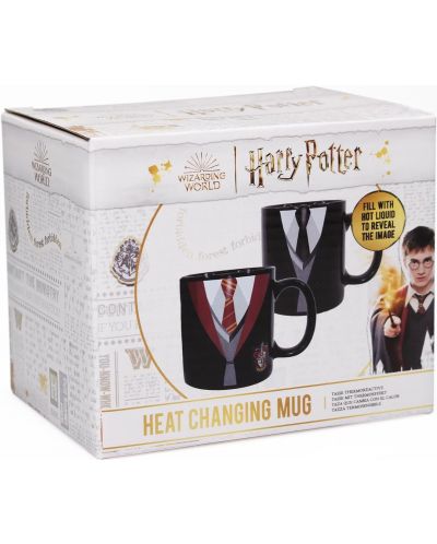 Κούπα με θερμικό εφέ Half Moon Bay Movies: Harry Potter - Gryffindor Uniform, 400 ml - 4