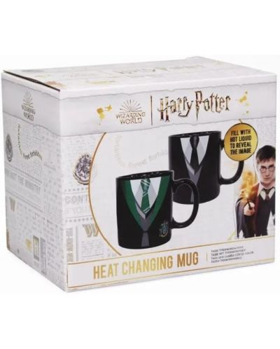 Κούπα  με θερμικό εφέ Half Moon Bay Movies: Harry Potter - Slytherin Uniform, 400 ml - 4