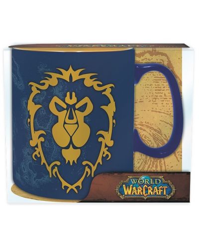 Ποτήρι ABYstyle Games: World of Warcraft - Alliance logo, 460 ml - 3