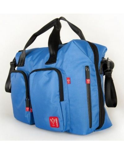 Τσάντα με θήκη για φορητό υπολογιστή Kaiser Worker -μπλε - 1