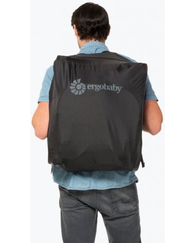Τσάντα μεταφοράς καροτσιών Ergobaby - Metro+, μαύρη   - 3