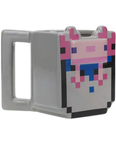 Κούπα 3D Paladone Games: Minecraft - Axolotl, 400 ml - 1