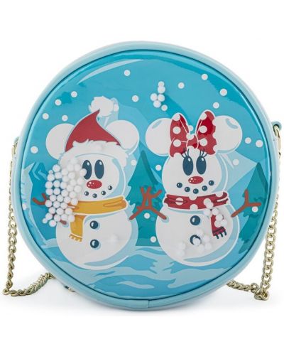 Τσάντα  Loungefly Disney: Mickey Mouse - Snowman Mickey & Minnie	 - 2