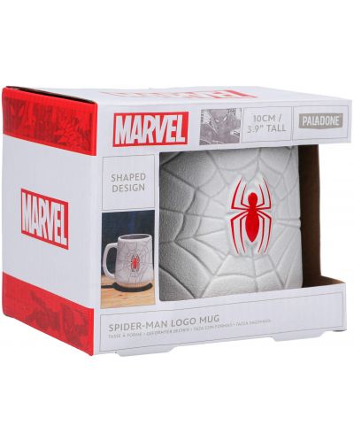 Κούπα  3D Paladone Marvel: Spider-man - Logo, 450 ml - 2
