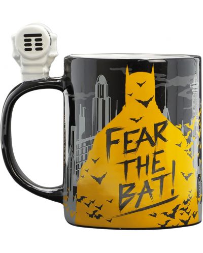 Κούπα  3D ABYstyle DC Comics: Batman - Fear The Bat, 460 ml - 2