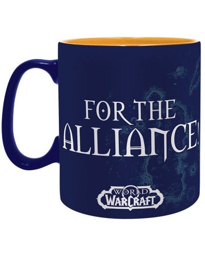 Ποτήρι ABYstyle Games: World of Warcraft - Alliance logo, 460 ml - 2