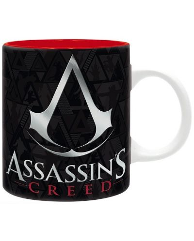 Κούπα ABYstyle Games - Assassin's Creed - Crest black & red - 1