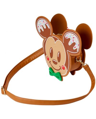 Τσάντα Loungefly Disney: Mickey and Minnie - Gingerbread Cookie - 4
