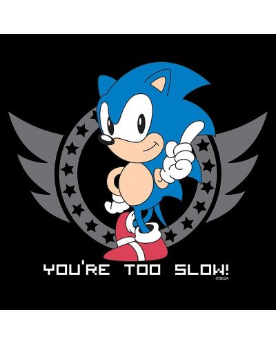 Τσάντα  ABYstyle Games: Sonic the Hedgehog - Too Slow - 2