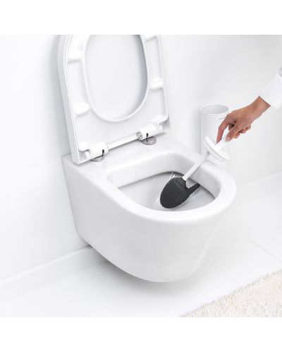Βούρτσα τουαλέτας με βάση Brabantia - MindSet, Mineral Fresh White - 8