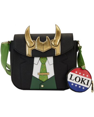 Τσάντα Loungefly Marvel: Loki - Loki For President Cosplay - 1