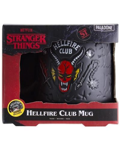 Κούπα 3D Paladone Television: Stranger Things - Hellfire Club - 5