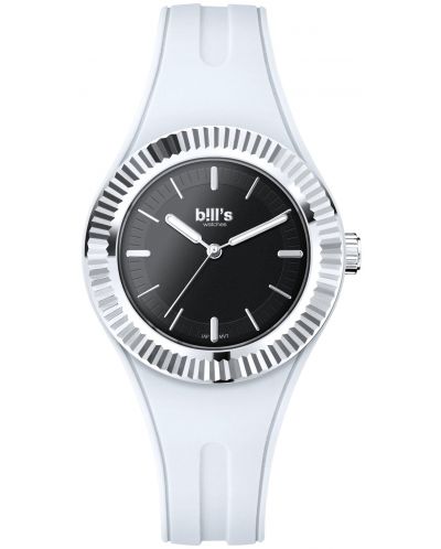 Ρολόι  Bill's Watches Twist - White & Black - 6