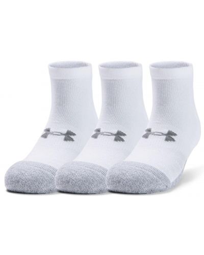 Κάλτσες Under Armour - Low Cut, 3 ζευγάρια, λευκές  - 1