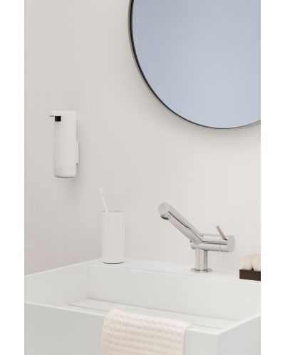 Βούρτσα τουαλέτας για επιτοίχια τοποθέτηση Blomus - Modo, λευκό - 3