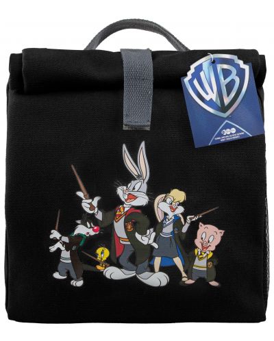 Τσάντα μεσημεριανού γεύματος CineReplicas Animation: Looney Tunes - Looney Tunes at Hogwarts (WB 100th) - 4