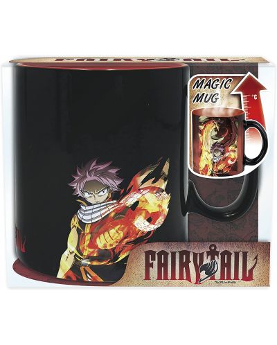 Κούπα με θερμικό εφέ ABYstyle Animation: Fairy Tail - Natsu and Lucy, 460 ml - 4