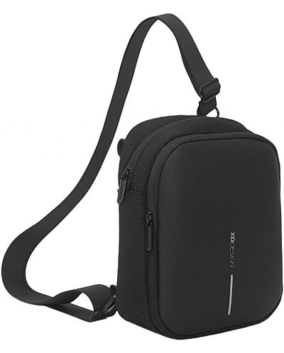 Τσάντα ώμου XD Design - Boxy Sling, μαύρο - 3