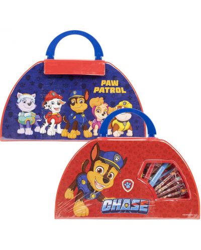 Σετ ζωγραφικής  Cerda Paw Patrol - Σε χαρτοφύλακα, 50 τεμαχίων - 1