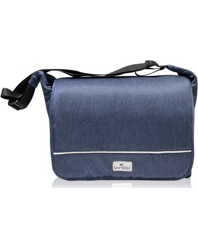 Τσάντα καροτσιού  Lorelli - Alba Classic, Jeans Blue - 1