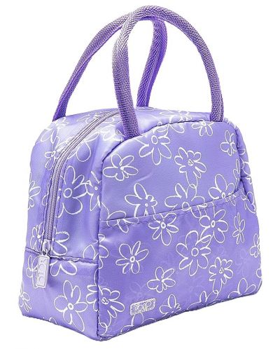 Τσάντα Τροφίμων YOLO - Purple Flower - 1