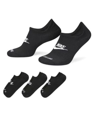 Κάλτσες Nike - Everyday Plus Cushioned, 3 ζευγάρια, μαύρες - 1