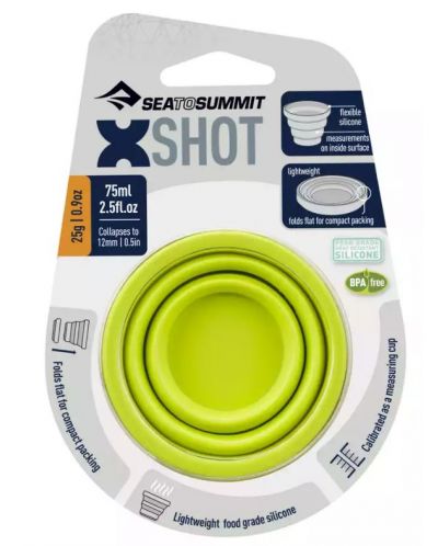 Κύπελλο Sea to Summit - X-Shot, 75 ml, πράσινο - 3