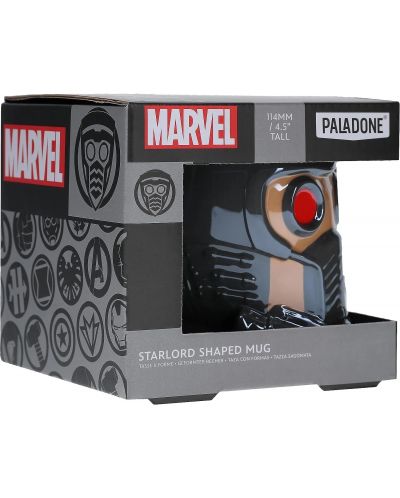 Κούπα  3D Paladone Marvel: Guardians of the Galaxy - Starlord, 550 ml - 2